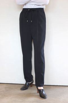 ライトダンボールテーパードパンツ ブラック