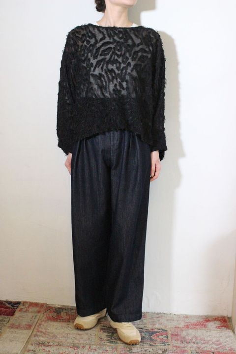 [1561-009KK] メッシュジャガードBL ブラック