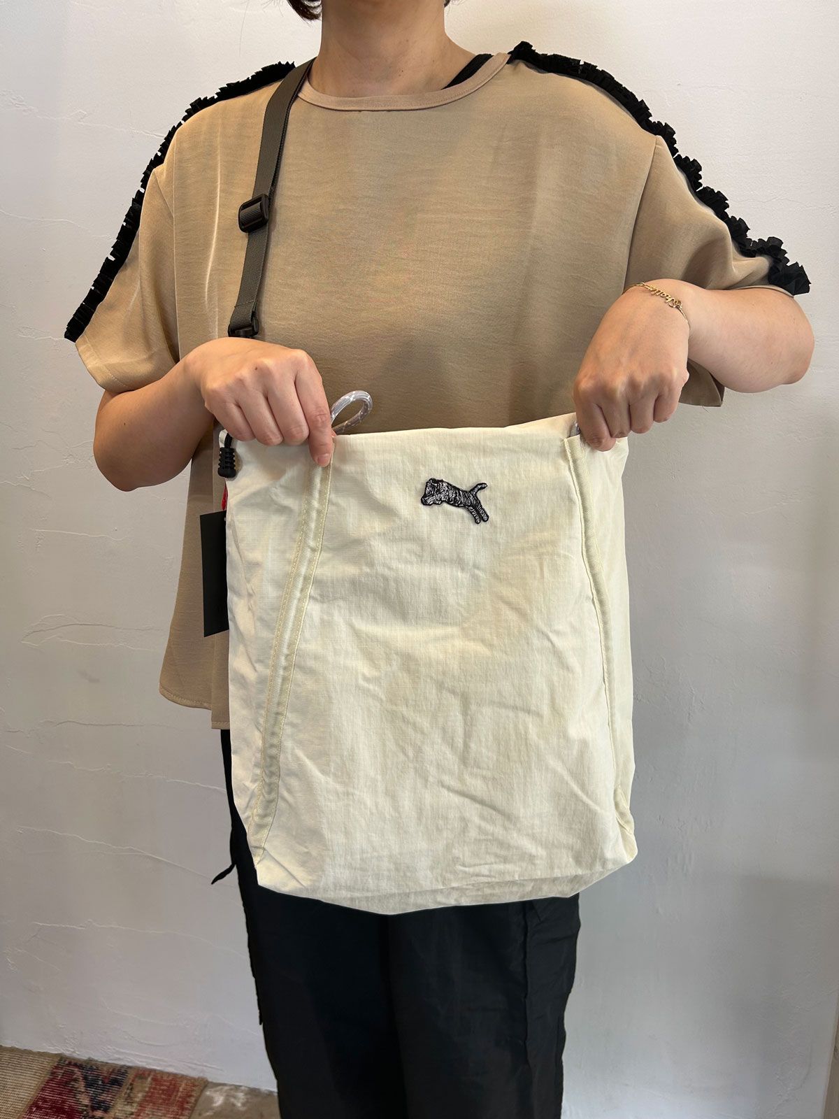 2WAY TORA BAG アイボリー