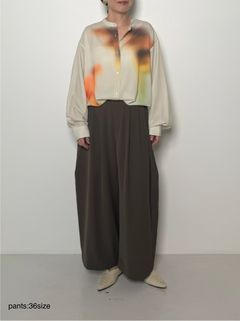 [3556-425KK] ワイドタックPT ブラウン