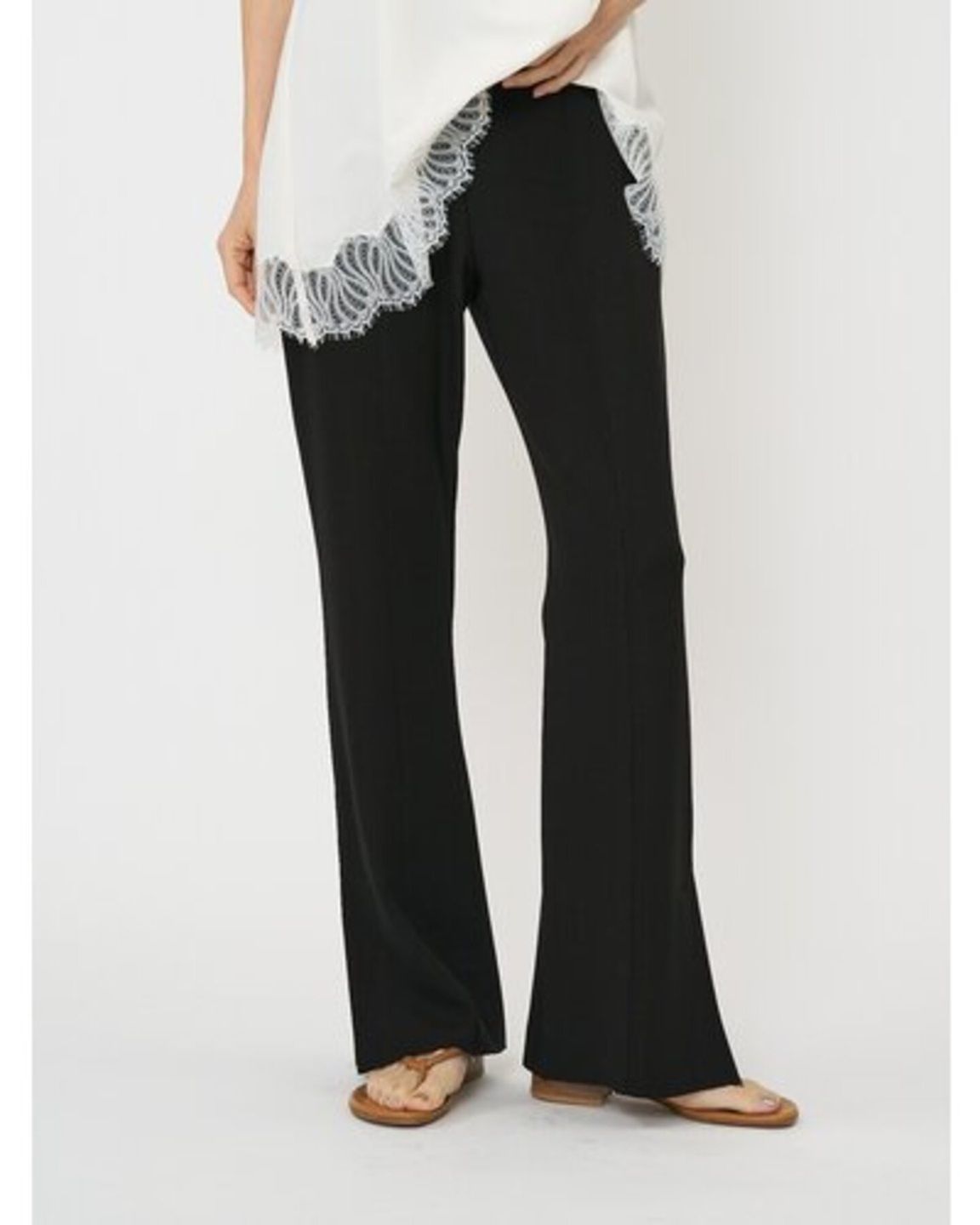 [3861-069-2GL] ソフトリブフレアPT ライトベージュ