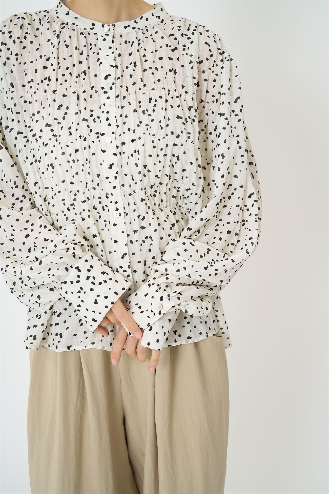 [1961-014KK] ドットシャーリングBL ブラック