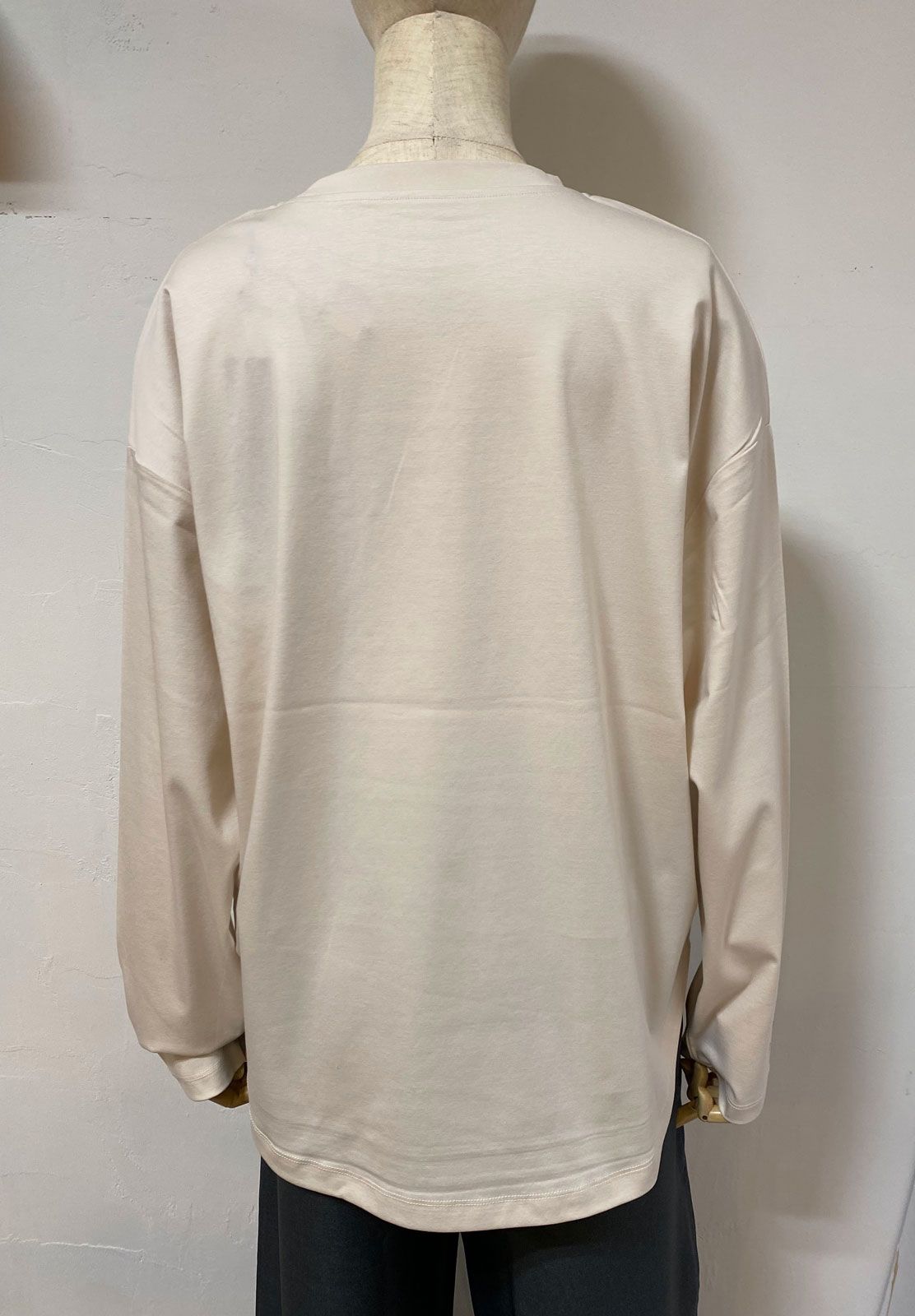 シリコンプリント ロゴロンT オフホワイト