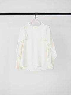[1563-658BZ] ケープバルーンBL オフホワイト