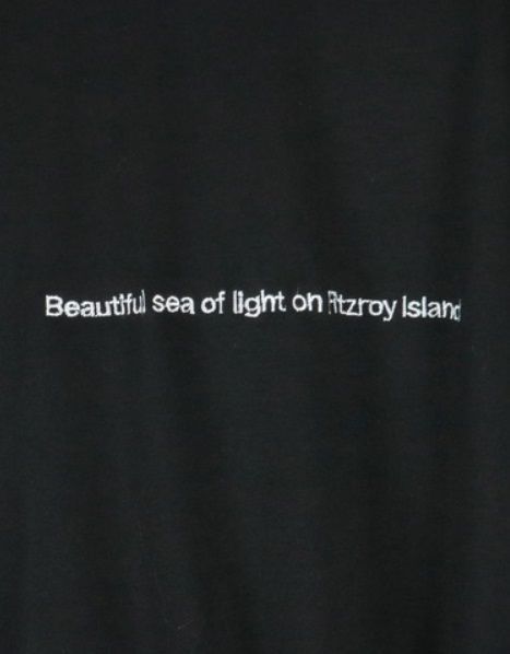SEAフォトプリントTシャツ ブラック
