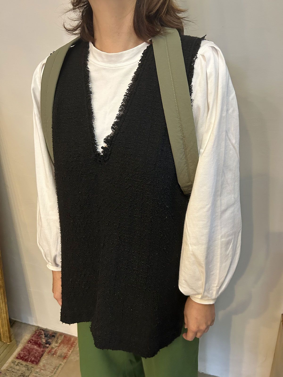 ドローストリング TORA リュック カーキ