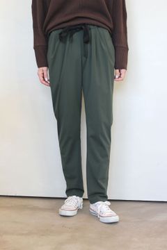 ハイテンションストレッチリボンパンツ カーキ