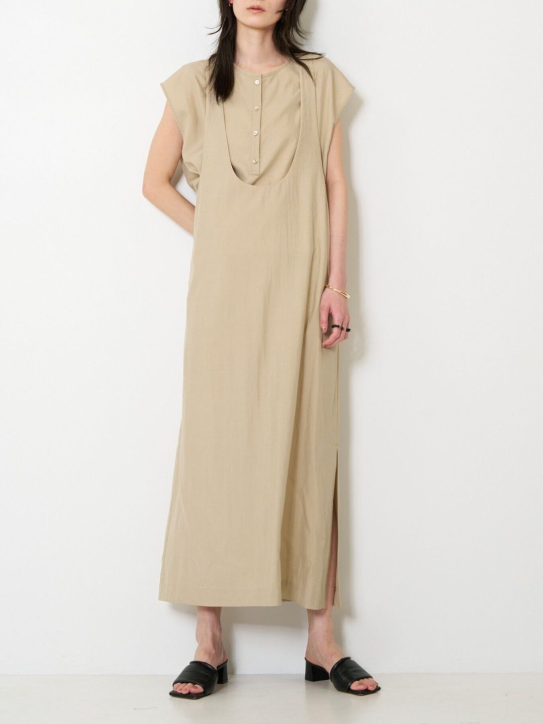 [5563-635MK] クリーンフォルムOP ライトベージュ