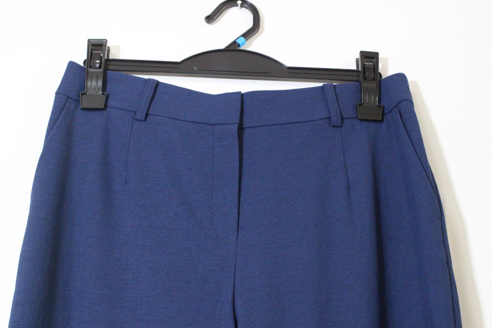 テーパードワイドパンツ ネイビー