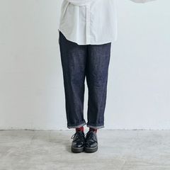 8ozムラデニムコージーパンツ インディゴ