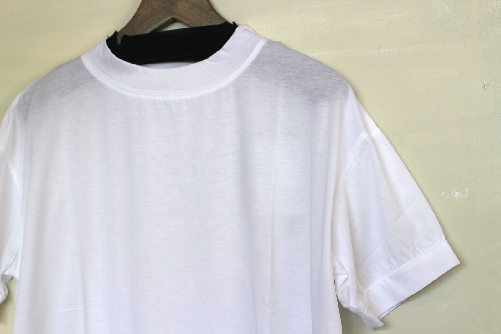 すっきりサラサラ半袖Tシャツ ホワイト