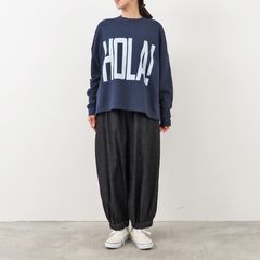 8オンスムラデニムポップパンツ インディゴ