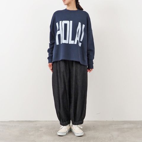 8オンスムラデニムポップパンツ インディゴ