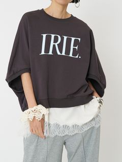 [8461-105KK] ”IRIE”プリントドルマンPO チャコール