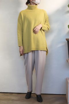 ツムギ―トコクーンテーパードパンツ ベージュ