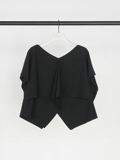 [8863-613KK] ハンカチーフカラーPO ブラック