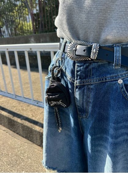 TORA backpack charm ブラック