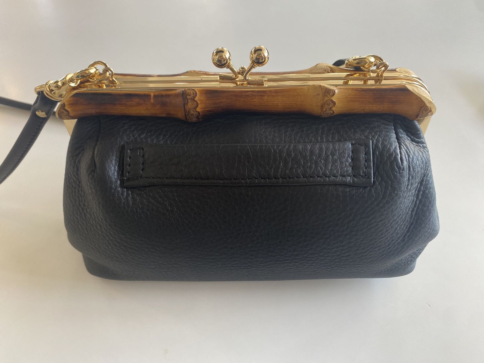 TAC SHOULDER BAG がま口 ブラック