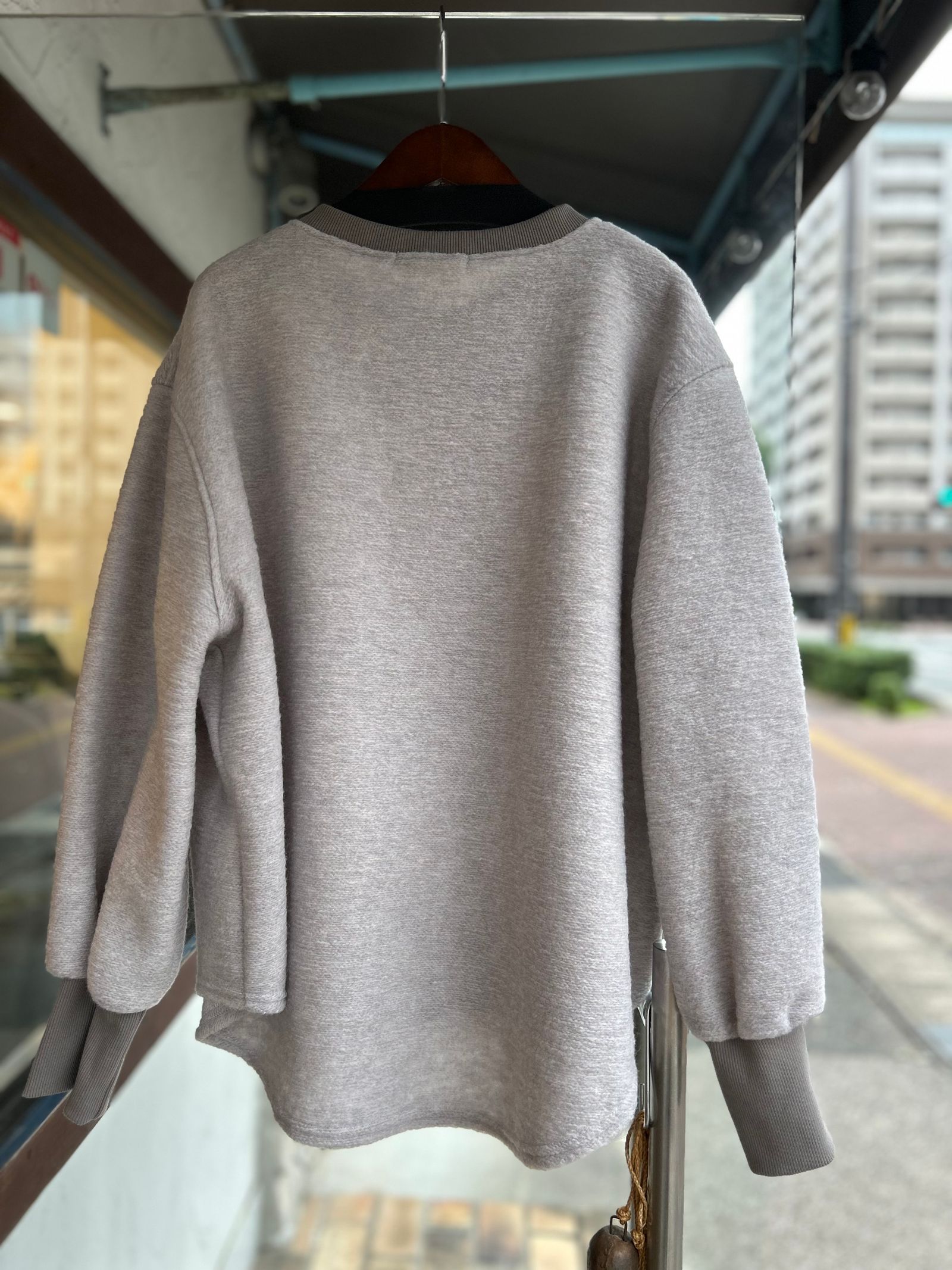 トラベルウールプレミアハウスジャケット グレー