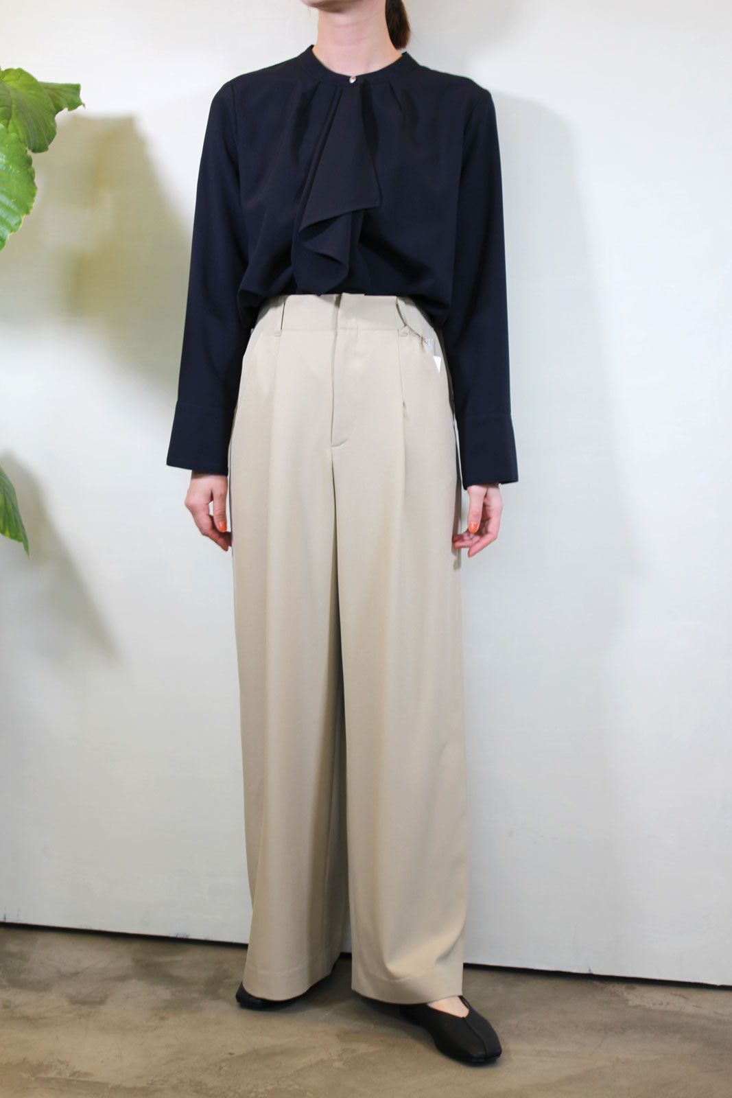 クールベストⅡワイドパンツ ライトベージュ