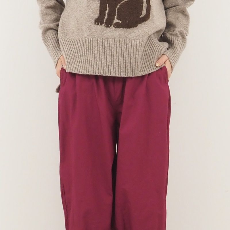 50sタイプライター ポップパンツ ブラック