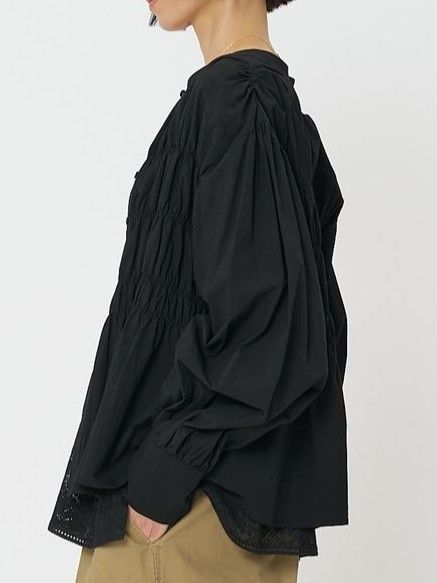 [1961-013KK] コットンシャーリングBL ホワイト