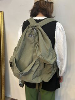 ドローストリング TORA リュック カーキ