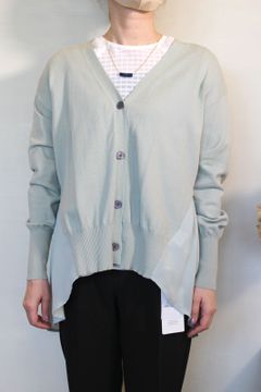 ドッキングカーディガン ミント