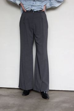[3151-030MK] スリットフレアPT チャコール