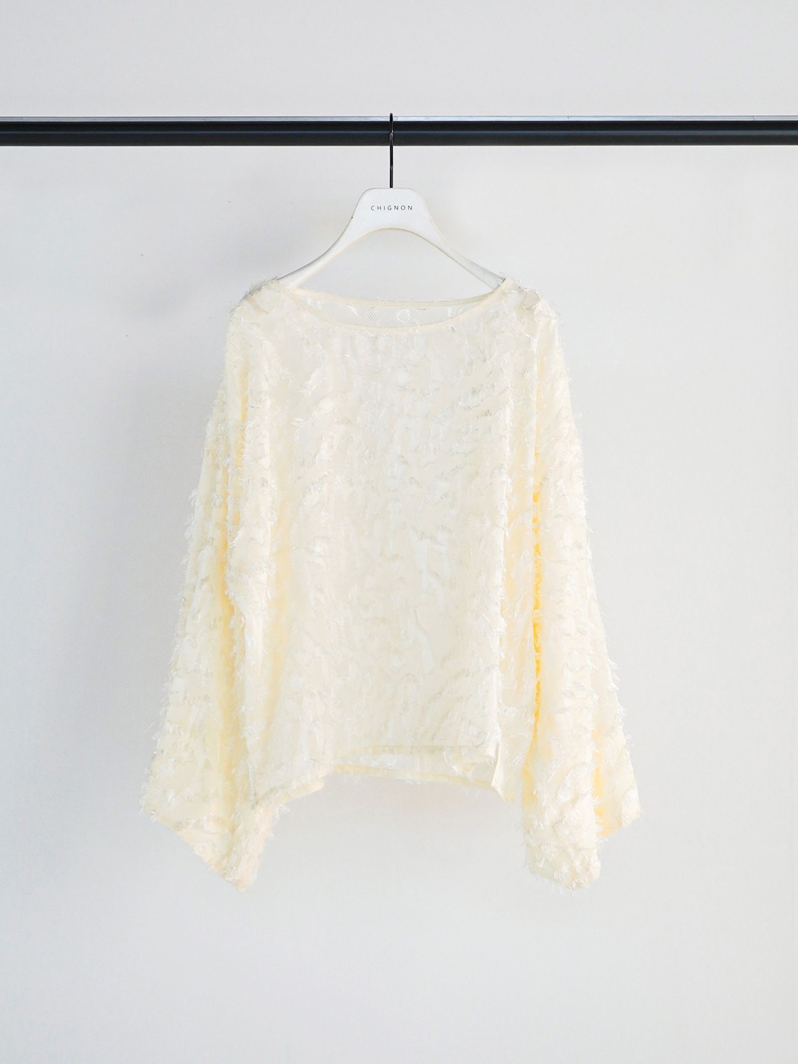 [1561-009KK] メッシュジャガードBL オフホワイト