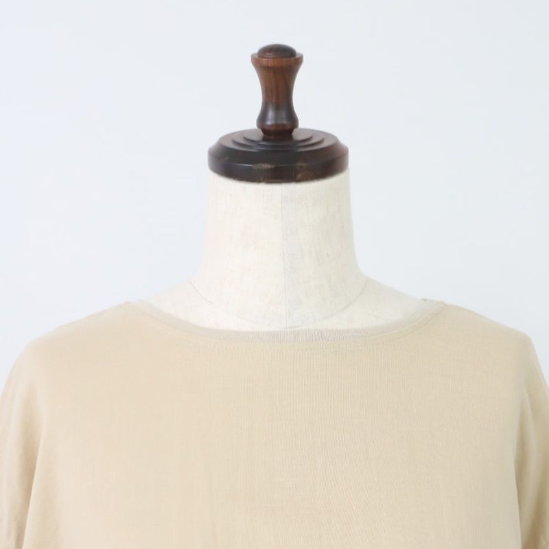 ダブルガーゼワイドフレアブラウス 2WAY ベージュ