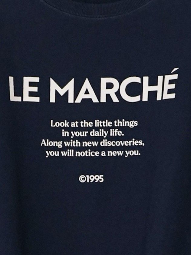 [8454-132KK] MARCHEスウェットPO ネイビー