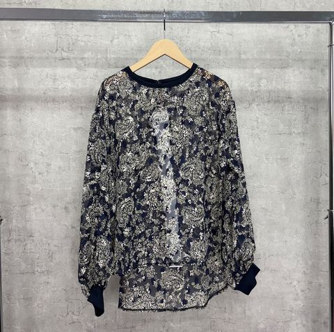 オパールJQレイズPOブラウス ネイビー