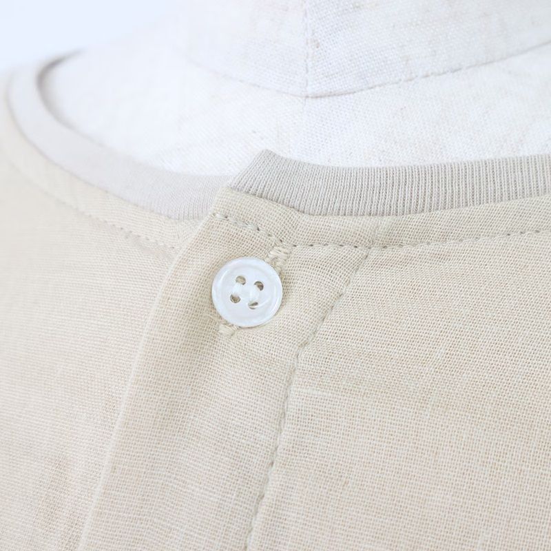 ダブルガーゼワイドフレアブラウス 2WAY ベージュ