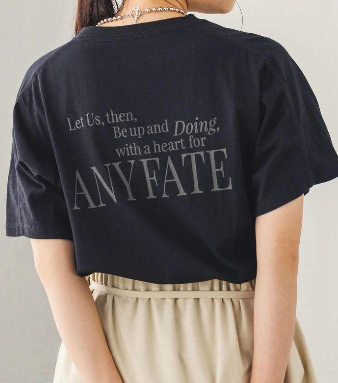 ロゴTシャツ ブラック