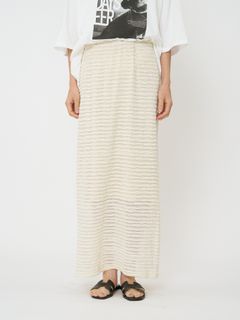 [2261-047BZ] ストレッチレースSK アイボリー