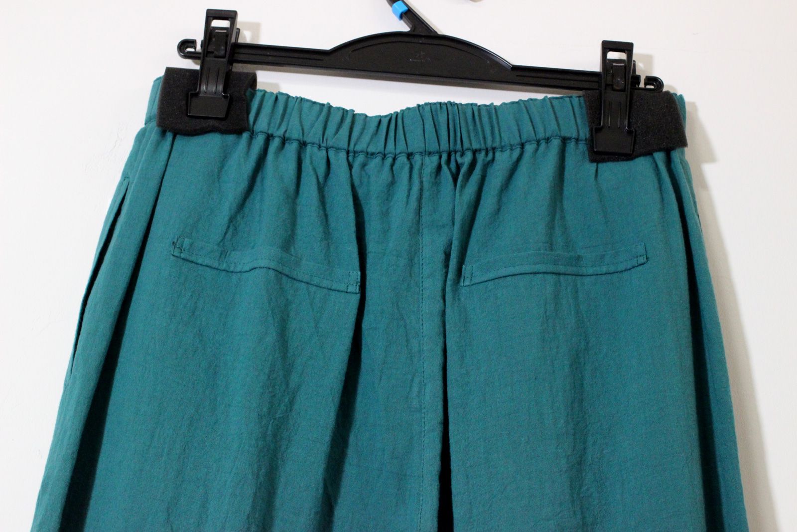 コットンナチュラルエッグパンツ グリーン