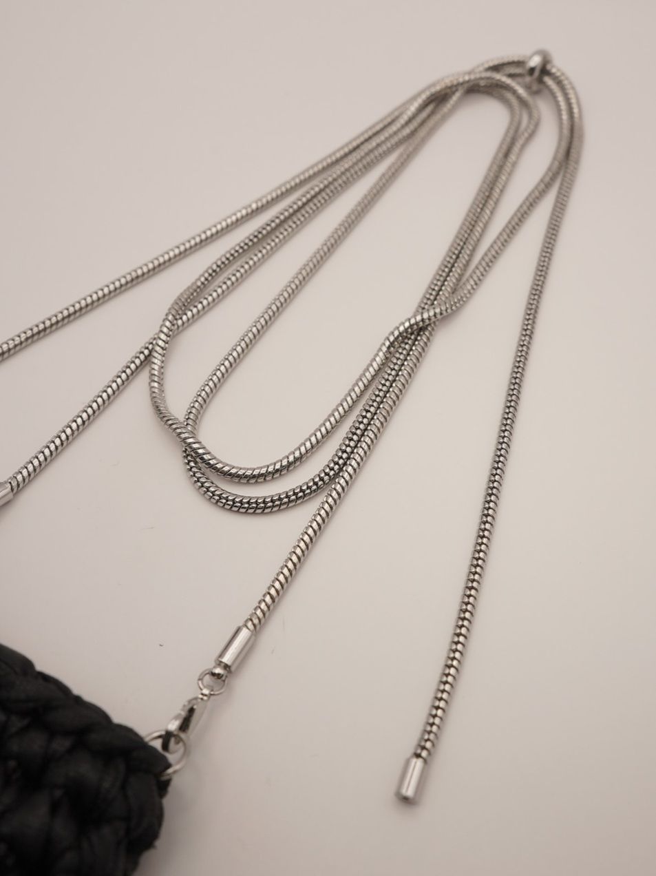 [0056-522SH] クロシェミニBAG シルバー
