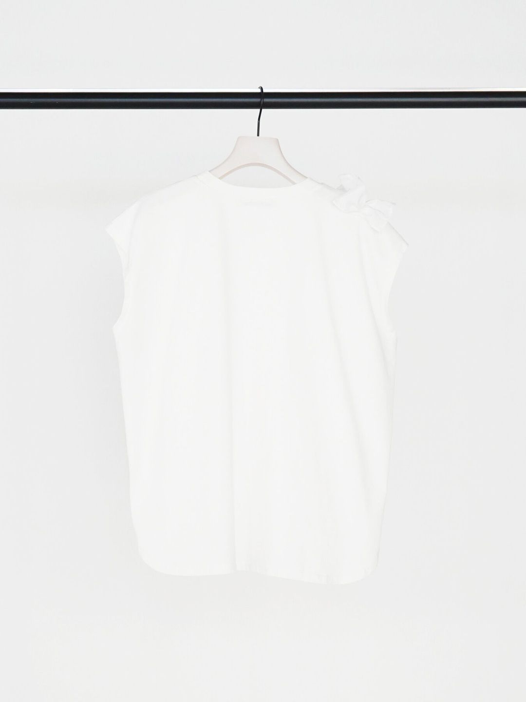 [8563-609KK] ブルームフリルTEE オフホワイト