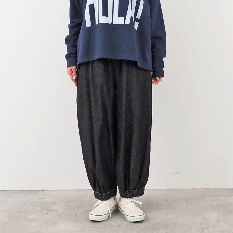 8オンスムラデニムポップパンツ インディゴ