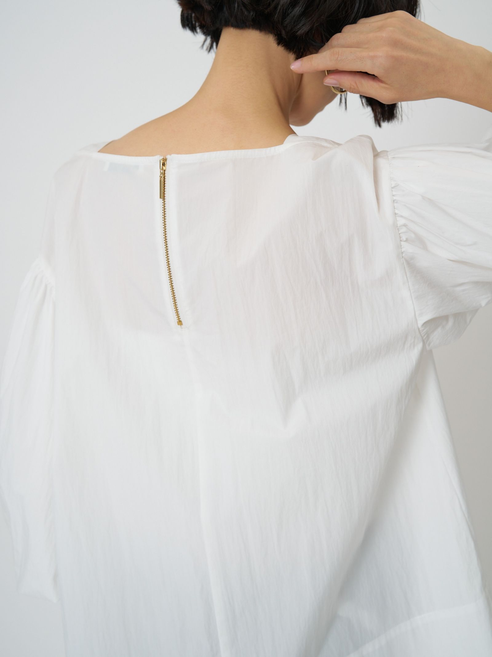 [1261-033MK] バルーンスリーブBL オフホワイト