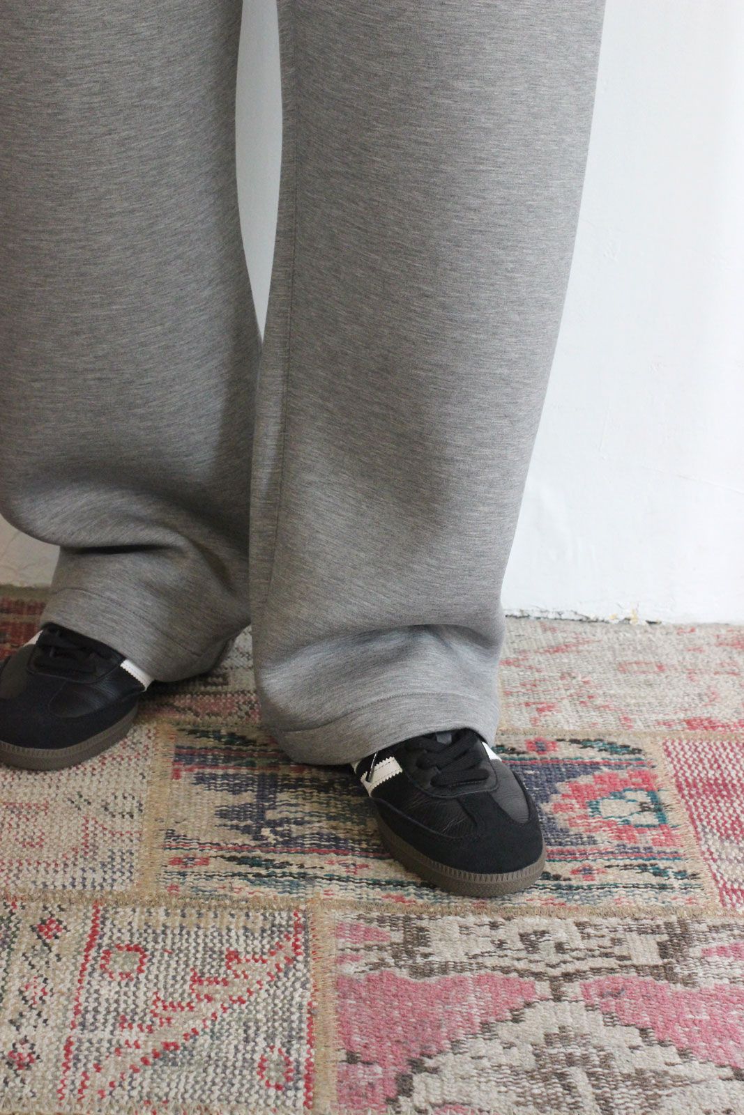 SPONDISH TUCK PT グレー