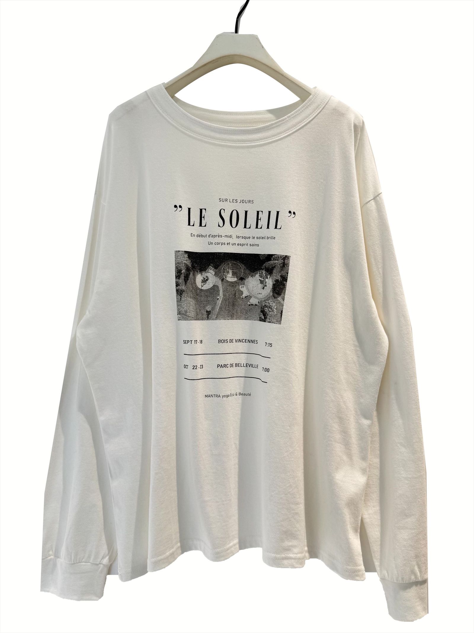 [8455-317KK] Relax PHOTOロンTee グレーベージュ