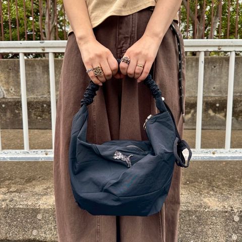 TORAラウンドショルダーバッグ ブラック