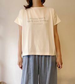 シルケットコンパクトTシャツ ホワイト