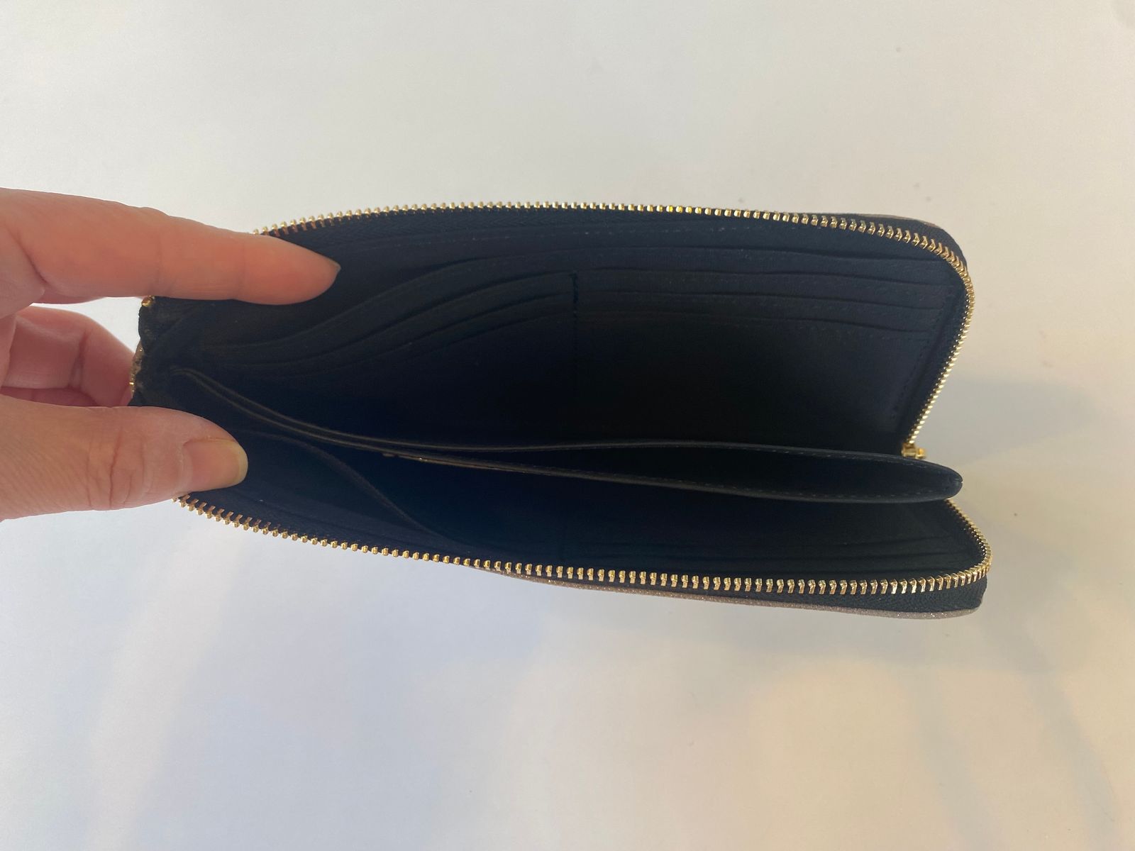 HAK L ZIP LONG 長財布 シルバー
