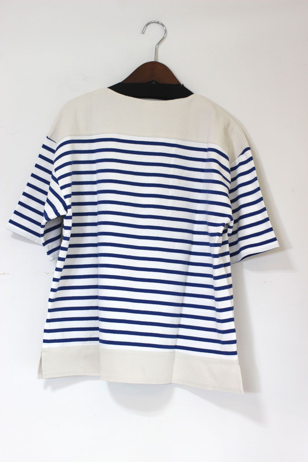 マルセイユボーダー半袖Tシャツ ブルー