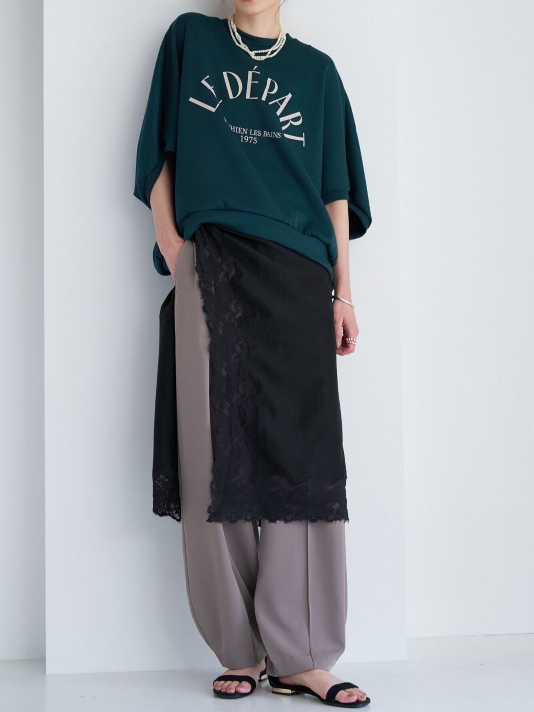 [8463-713KK] "LE DEPART"ドルマンPO マスタード