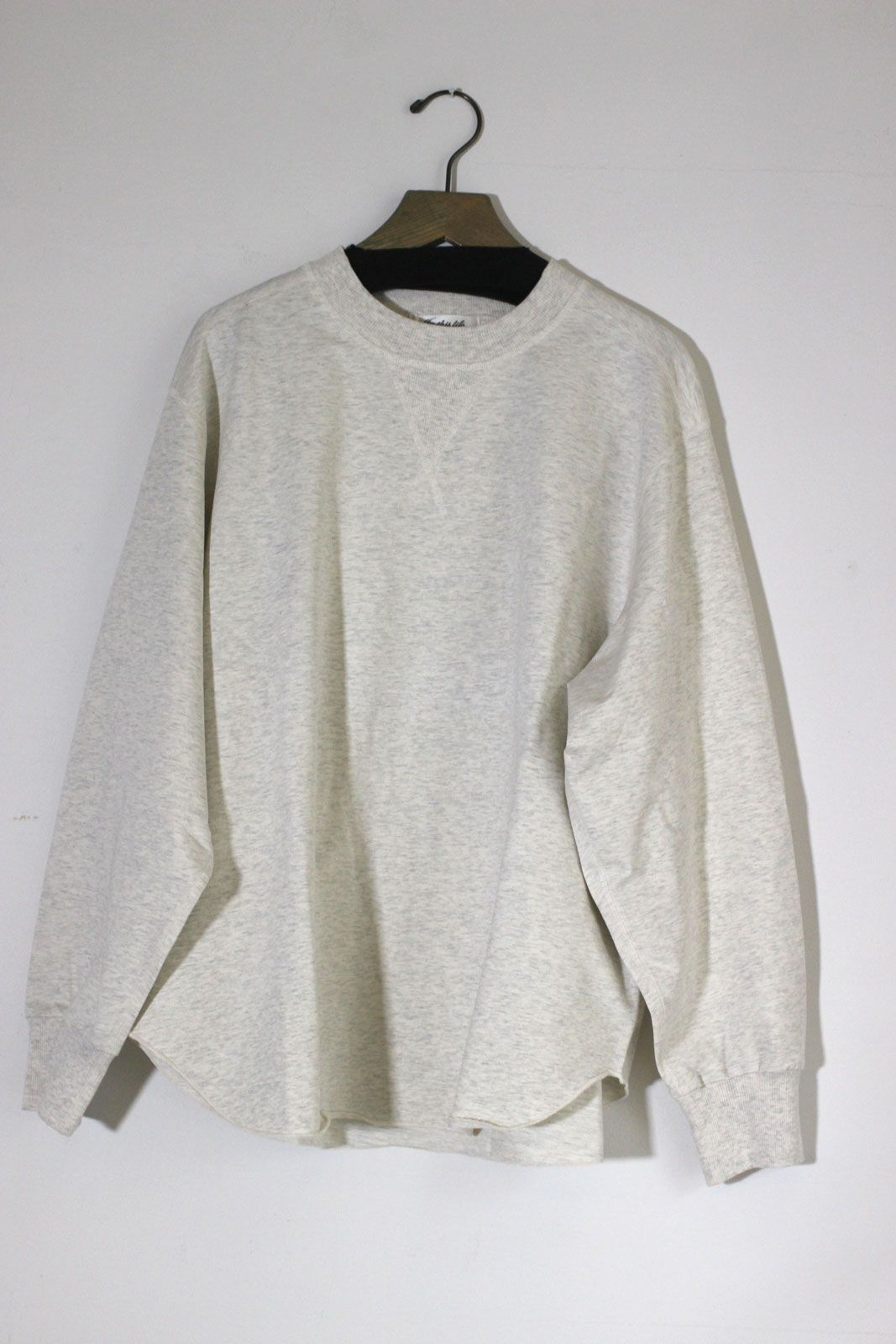 ミニ裏毛トップス オートミール