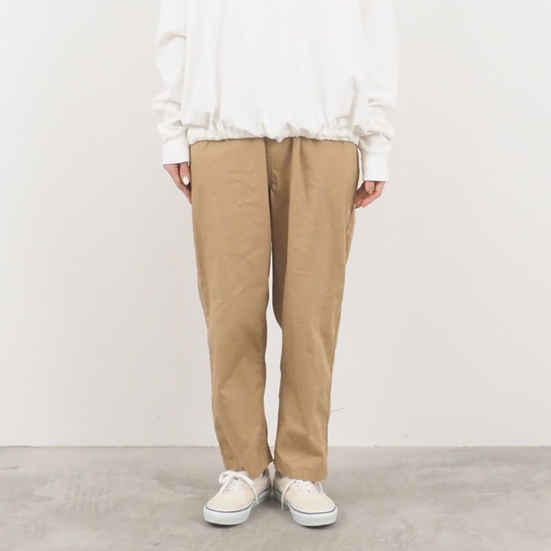 オックスストーンバイオ加工 コージーパンツ ベージュ
